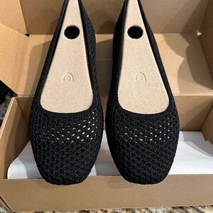 Rothy's Black Knit Loafers